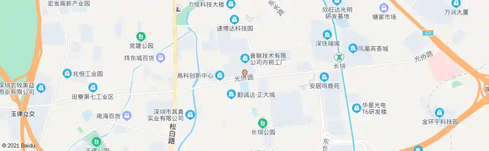 深圳普联科技二期_公交站地图_深圳公交_妙搜公交查询2025