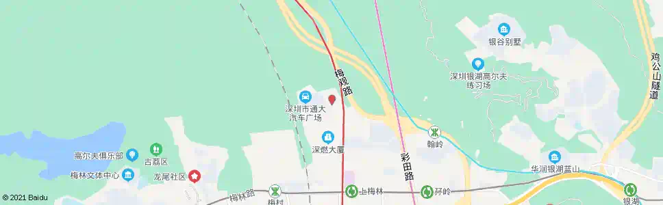 深圳梅坳五路_公交站地图_深圳公交_妙搜公交查询2025