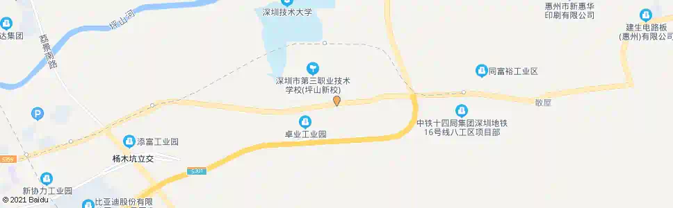 深圳田头市场_公交站地图_深圳公交_妙搜公交查询2025