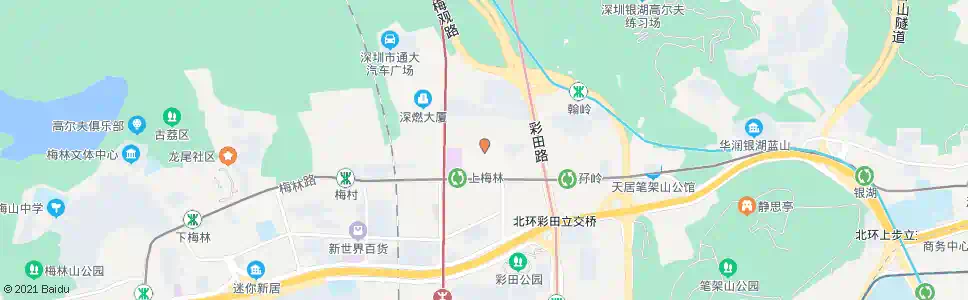 深圳档案中心_公交站地图_深圳公交_妙搜公交查询2025
