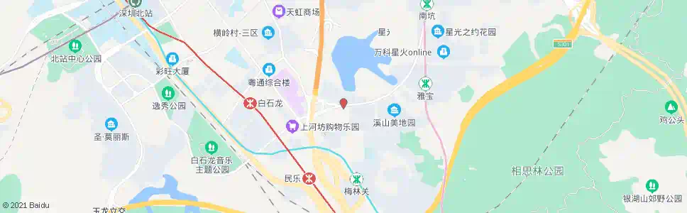深圳滢水山庄_公交站地图_深圳公交_妙搜公交查询2025