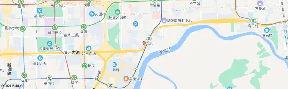深圳岗边村1_公交站地图_深圳公交_妙搜公交查询2025