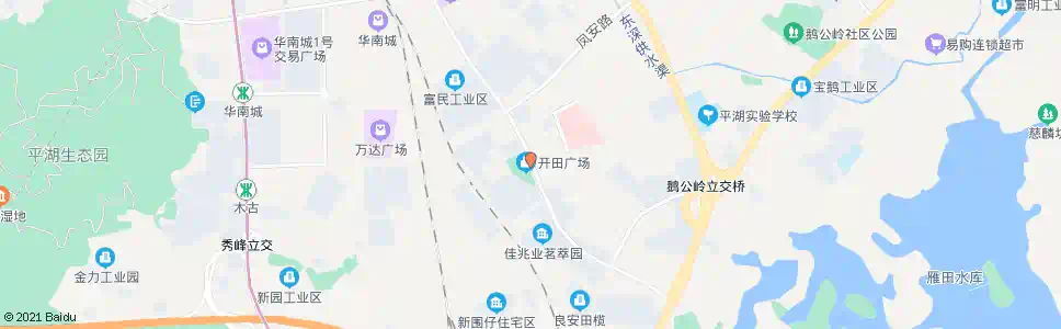 深圳湖田路口_公交站地图_深圳公交_妙搜公交查询2025