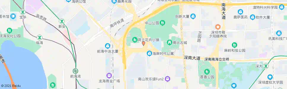 深圳南头3_公交站地图_深圳公交_妙搜公交查询2025