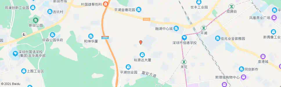 深圳白虎头_公交站地图_深圳公交_妙搜公交查询2025