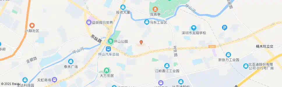 深圳坪山人民医院_公交站地图_深圳公交_妙搜公交查询2025