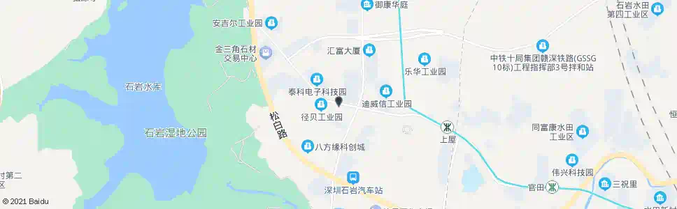 深圳西山路口_公交站地图_深圳公交_妙搜公交查询2025