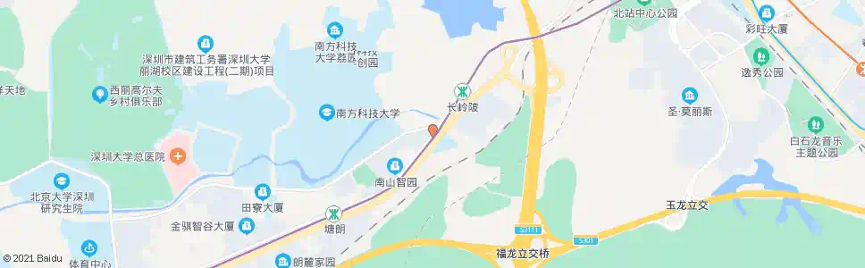 深圳留仙学苑路口_公交站地图_深圳公交_妙搜公交查询2025