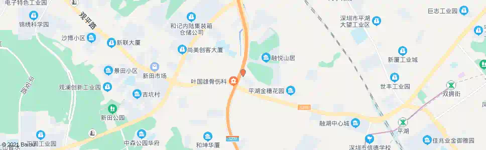 深圳平湖辅城坳总站_公交站地图_深圳公交_妙搜公交查询2025