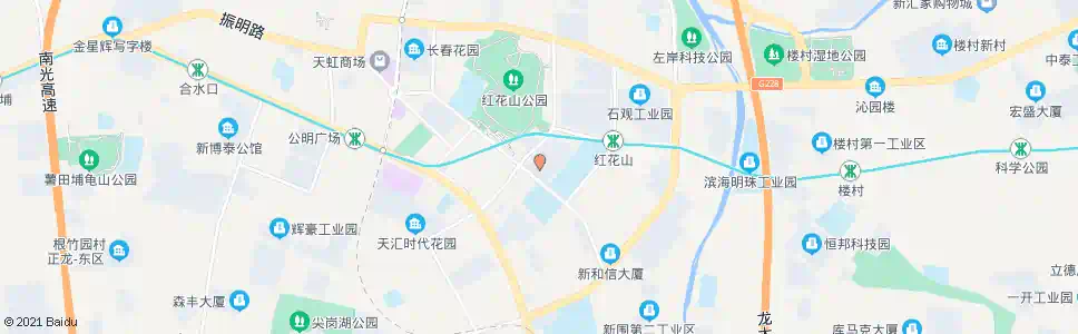 深圳宝明城酒店_公交站地图_深圳公交_妙搜公交查询2025
