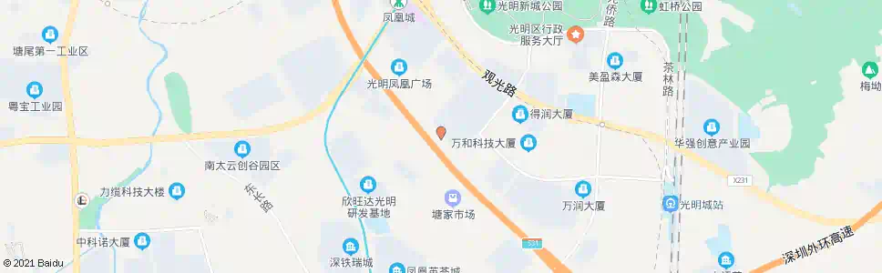 深圳塘家村村口_公交站地图_深圳公交_妙搜公交查询2025