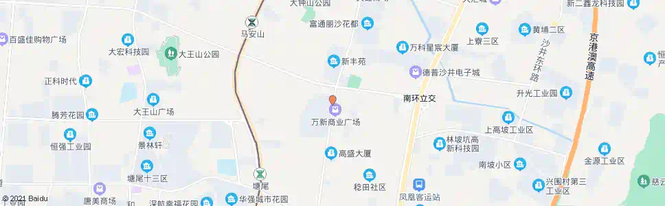 深圳迪能激光大厦_公交站地图_深圳公交_妙搜公交查询2025