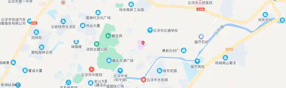 云浮新白云机场_公交站地图_云浮公交_妙搜公交查询2025