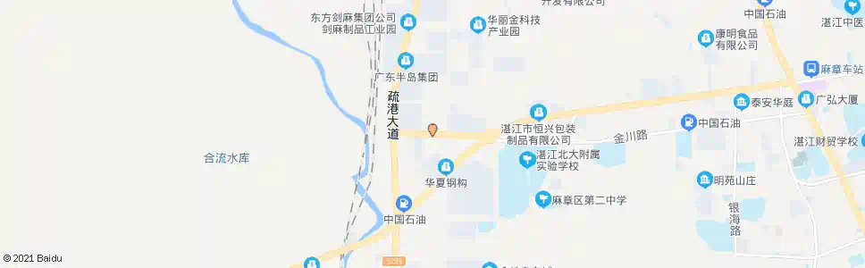 湛江奥威制冷公司_公交站地图_湛江公交_妙搜公交查询2025