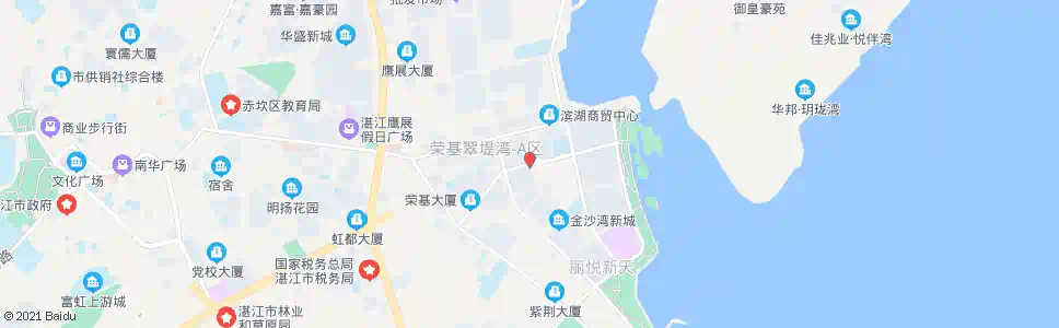 湛江金沙湾新城_公交站地图_湛江公交_妙搜公交查询2025