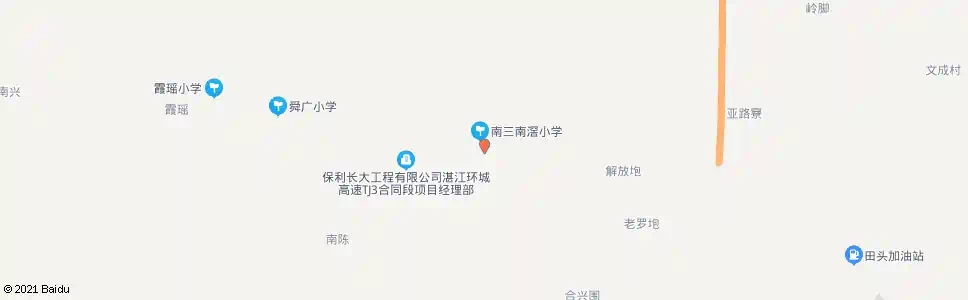 湛江新香村路口_公交站地图_湛江公交_妙搜公交查询2025