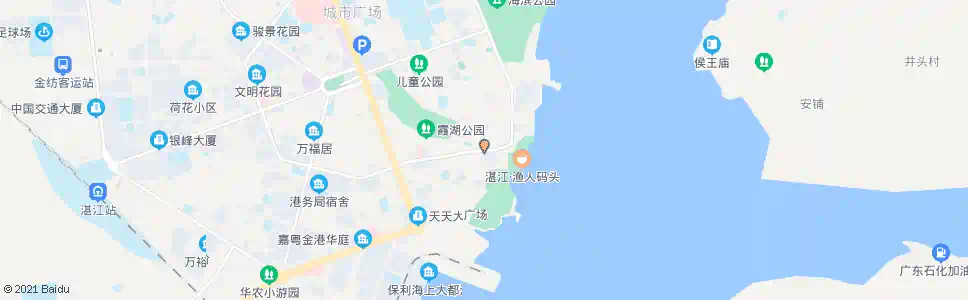 湛江避风塘_公交站地图_湛江公交_妙搜公交查询2025
