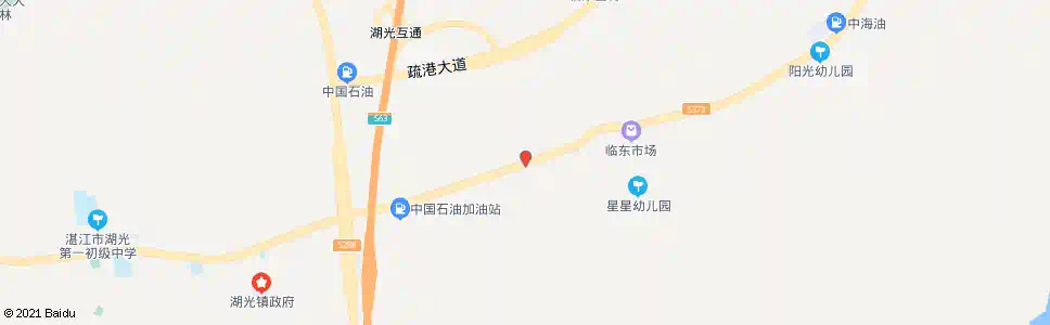 湛江群麻坡村_公交站地图_湛江公交_妙搜公交查询2025