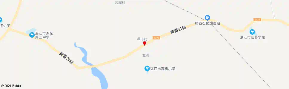 湛江谭排村_公交站地图_湛江公交_妙搜公交查询2025