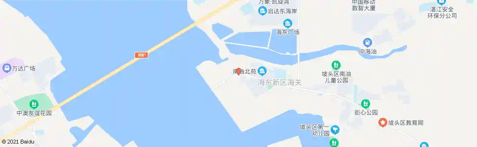 湛江南油码头_公交站地图_湛江公交_妙搜公交查询2025