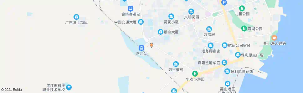 湛江南桥南路中_公交站地图_湛江公交_妙搜公交查询2025