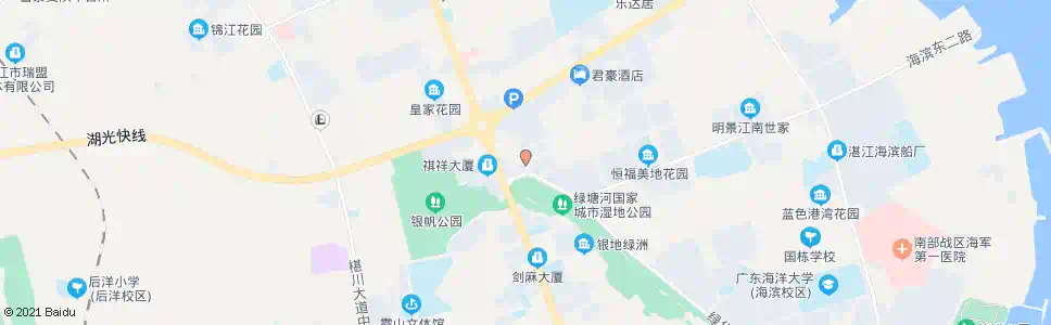 湛江开发区管委会_公交站地图_湛江公交_妙搜公交查询2025