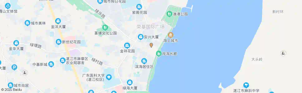 湛江金地集团_公交站地图_湛江公交_妙搜公交查询2025