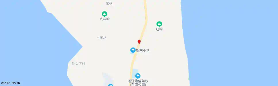 湛江后湖村_公交站地图_湛江公交_妙搜公交查询2025