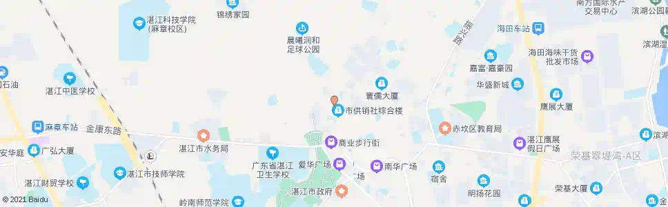 湛江劳动路北_公交站地图_湛江公交_妙搜公交查询2025