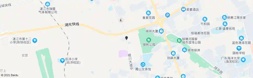 湛江屋山村_公交站地图_湛江公交_妙搜公交查询2025