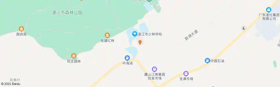 湛江第三人民医院_公交站地图_湛江公交_妙搜公交查询2025