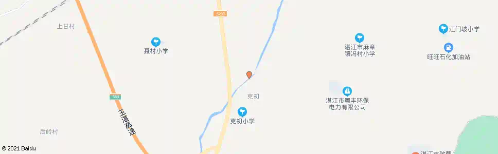湛江客初村_公交站地图_湛江公交_妙搜公交查询2025