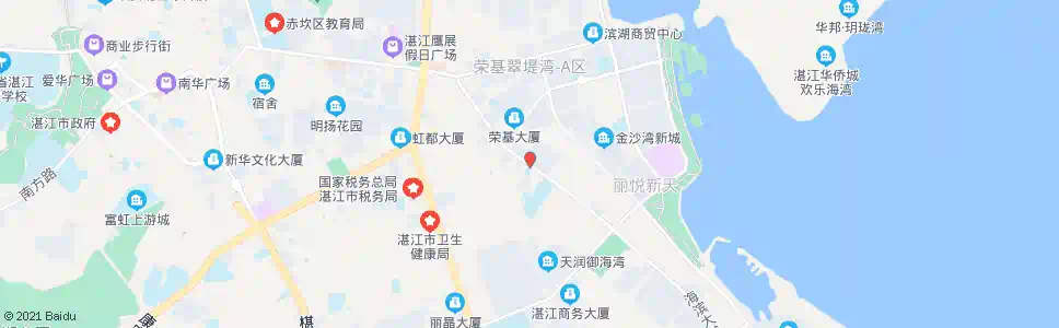湛江市十七中学_公交站地图_湛江公交_妙搜公交查询2025