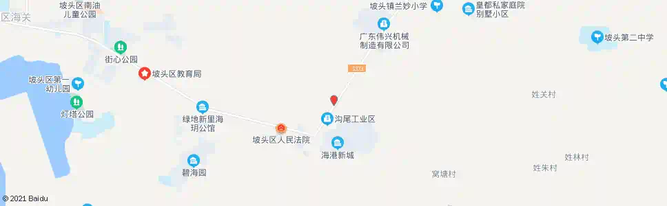 湛江沟尾村_公交站地图_湛江公交_妙搜公交查询2025