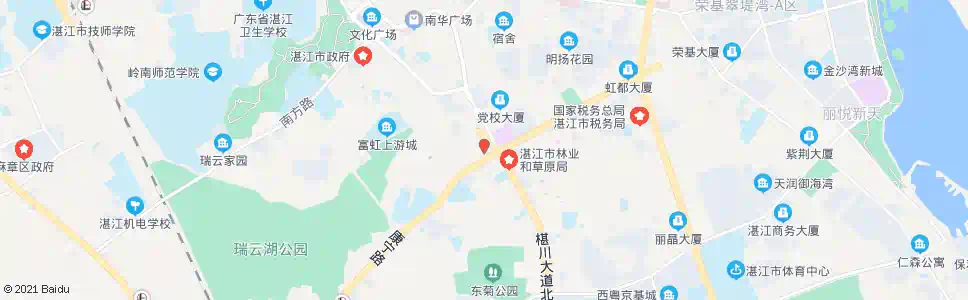 湛江南桥_公交站地图_湛江公交_妙搜公交查询2025