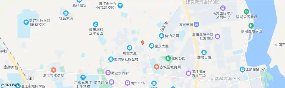 湛江新春路_公交站地图_湛江公交_妙搜公交查询2025
