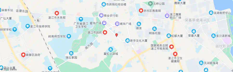 湛江跃进路中_公交站地图_湛江公交_妙搜公交查询2025