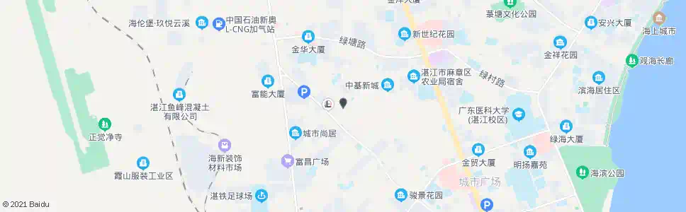 湛江市十四中学_公交站地图_湛江公交_妙搜公交查询2025