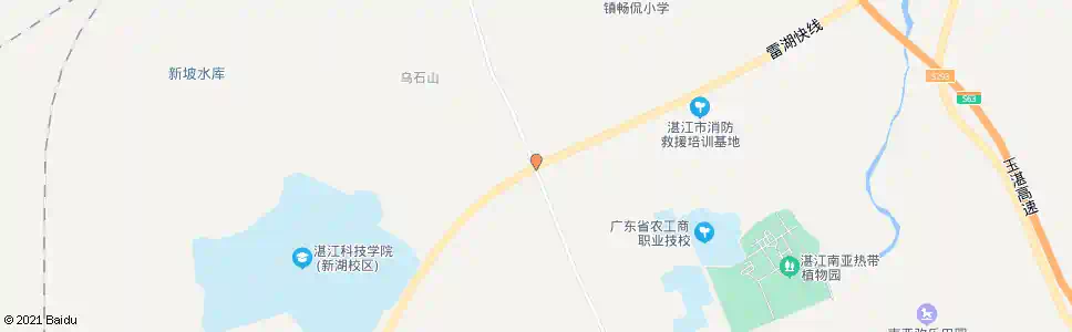 湛江新坡路口_公交站地图_湛江公交_妙搜公交查询2025