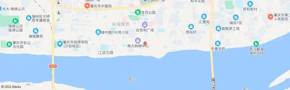 肇庆天宁南路_公交站地图_肇庆公交_妙搜公交查询2025