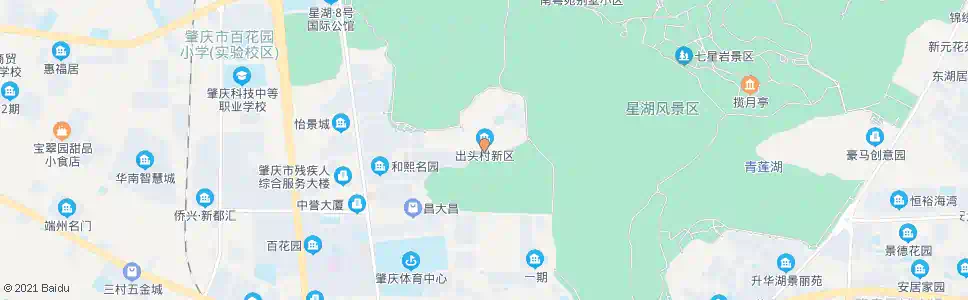 肇庆彩云路_公交站地图_肇庆公交_妙搜公交查询2025