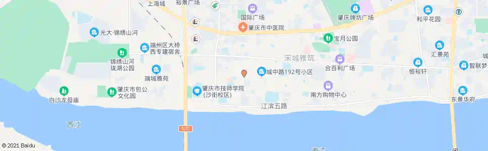 肇庆西门_公交站地图_肇庆公交_妙搜公交查询2025