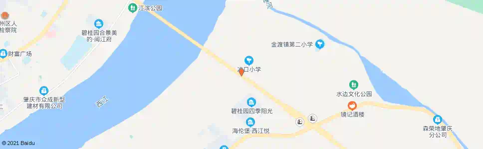 肇庆肇庆大桥_公交站地图_肇庆公交_妙搜公交查询2025