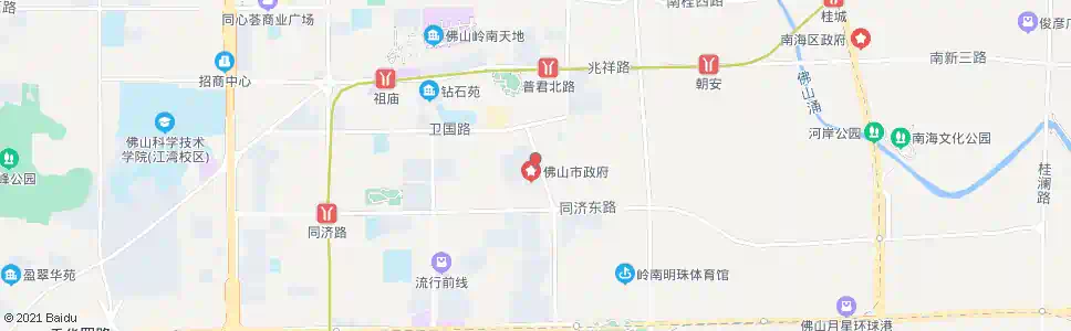 中山鹿茵豪苑_公交站地图_中山公交_妙搜公交查询2025