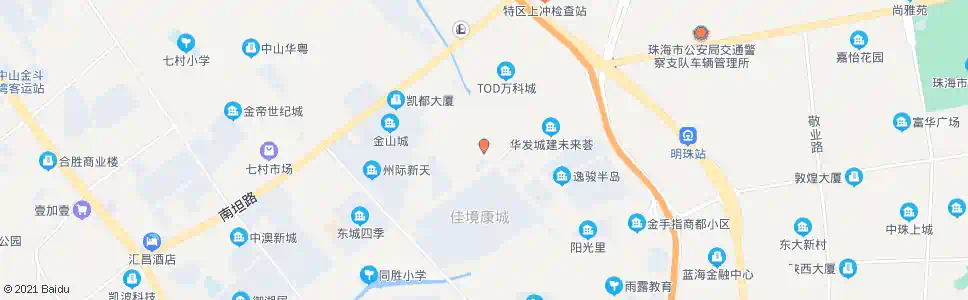 中山海伦春天_公交站地图_中山公交_妙搜公交查询2025