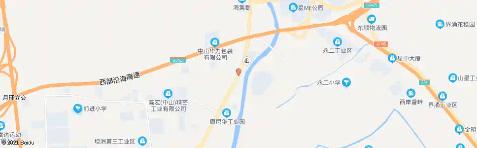 中山琪环村口_公交站地图_中山公交_妙搜公交查询2025