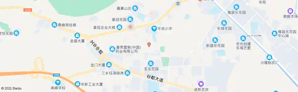 中山平南卫生站_公交站地图_中山公交_妙搜公交查询2025