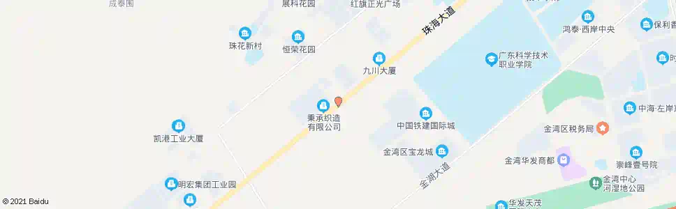 珠海心和制衣厂_公交站地图_珠海公交_妙搜公交查询2025
