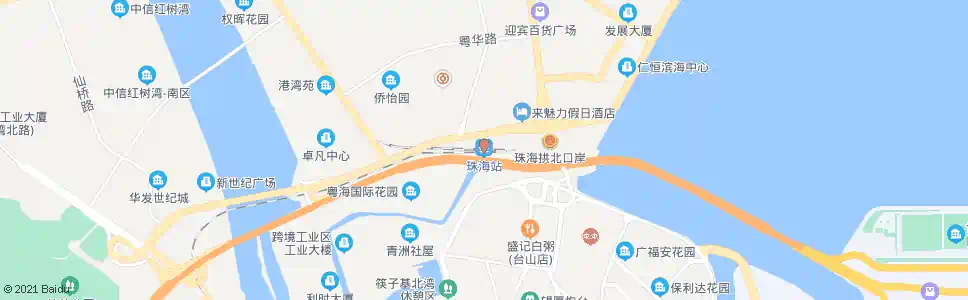 珠海深湾_公交站地图_珠海公交_妙搜公交查询2025