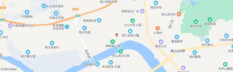 珠海荣泰小学_公交站地图_珠海公交_妙搜公交查询2025